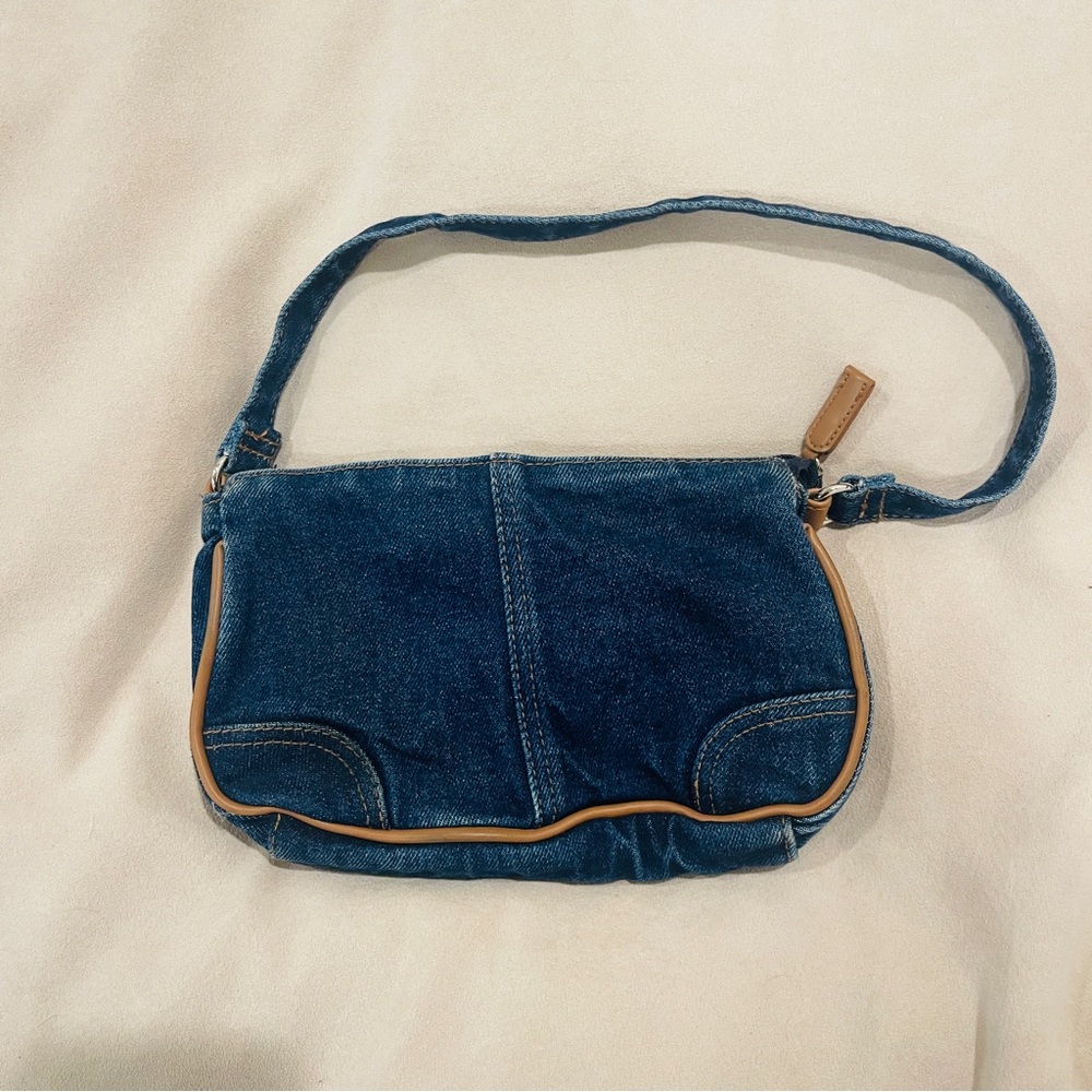 Small denim purse